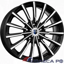 Литые диски Кик Акцент 7/17 5x114.3 ET45 d66.1 АЛМАЗ ЧЁРНЫЙ