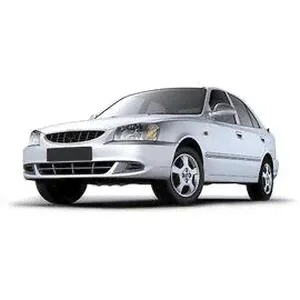 Бампер передний Хендай-Акцент 2001г- (8651025040) окрашен. в цвет кузова