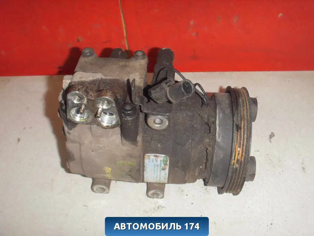 Компрессор кондиционера 9770125100 Hyundai Accent 2 (ТАГАЗ) (LC) 1999-2012 Акцент-1