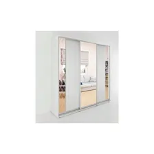 Шкаф-купе Акцент Купе Вера 3ДР, (ШхГхВ) 180х60х230 см, выбеленное дерево